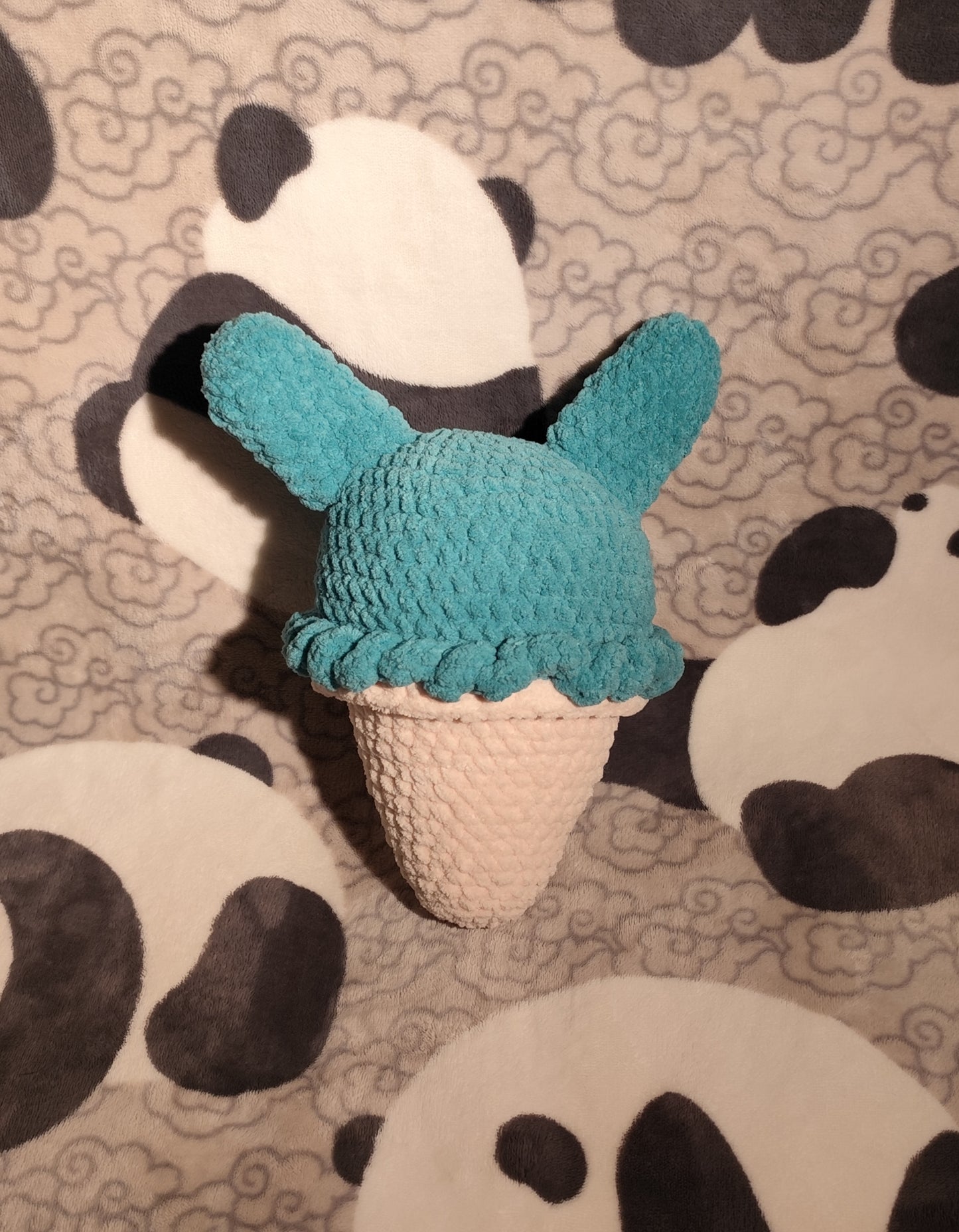 Bunny ice cream cones