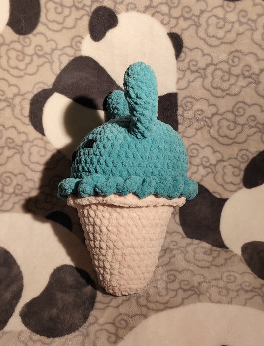 Bunny ice cream cones