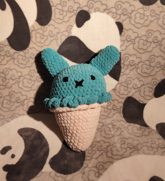 Bunny ice cream cones