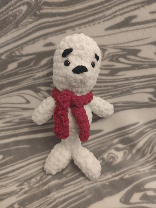 Seal Christmas amigurumi